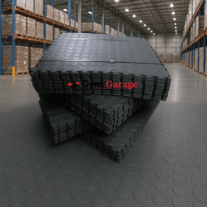 Warehouse Flooring Pack 20 SQM Black heavy-duty tiles