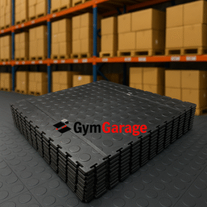 Warehouse Rubber Combo Tiles 5 SQM - Durable and Non-Slip Flooring Solution